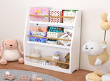 3 Tier Bookshelf for Kids, Wooden Kids Book Rack, Modern Kids Bookcase for Bedroom, Playroom and 55650781