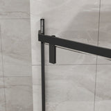 Goodyo Neo-Angle Frameless Shower Door 36 in.D x 36 in.W x 72 in.H Corner Shower Enclosure with D163107681