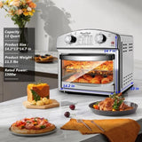 12.5 Quart 7-in-1 Convection Toaster Oven, 1500W, Stainless Steel, with 5 Pre-Set Menus Roast, W1002P292361
