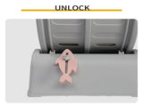 80*34*86CM, Gray PP track connector assembly, Round shape with gray carpet 1 cat teaser stick, 36352346