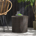 ZUN KINGSTOWN RD BARREL SIDE TABLE 52644.00MBRN