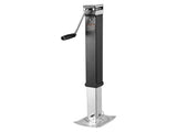 8000 lbs Weld-on Swivel Trailer Jack, 15-inch Vertical Travel, Ergonomic Handle, for RV, Horse, 10456885