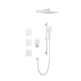 Shower System with Shower Head, Hand Shower, Slide Bar, Bodysprays, Shower Arm, Hose, Valve Trim, W928115070