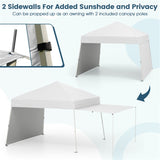 14 X 9.2 FT Pop up Canopy Tent - White 48116444