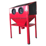 ZUN 60 Gallon Bench Top Air Sandblasting Cabinet Sandblaster Blast Large Cabinet Red 75207636