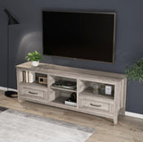 ZUN 70.08 Inch Length TV Stand for Living Room and Bedroom, with 2 Drawers and 4 High-Capacity Storage 31749468