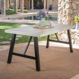 ZUN BETTINA DINING TABLE 56701.00LGBLK