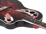 41 inch Full-Size Cutaway Acoustic-Electric Guitar Grape Voice Hole Spruce 52153552