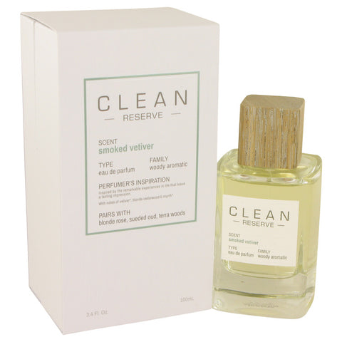 Clean Smoked Vetiver by Clean Eau De Parfum Spray 3.4 oz for Women FX-537900
