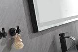 96 x6 Inch LED Bathroom Mirror with Aluminum Frame, Wall Mounted Vanity Mirror, Anti-Fog, Memory, W2287P279439