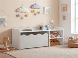 Kids Toy Storage Organizer with Movable Drawer & Anti-Tipping Kit for Playroom Nursery - c 28668980