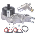 ZUN Water Pump w/ Thermostat & Gasket for Chevrolet Camaro Corvette Pontiac Firebird GTO Avanti II 5.7L 44617873