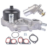 ZUN Water Pump w/ Thermostat & Gasket for Chevrolet Camaro Corvette Pontiac Firebird GTO Avanti II 5.7L 44617873