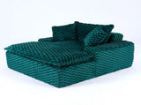 51 - inch Comfort - bearing Sofa Two Pillows and One Backrest, Suitable for Multiple Scenarios in W3371P353193