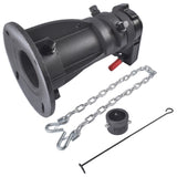 12" to 16" Adjustable Cushioned 5th Wheel to Gooseneck Adapter C5G1216 20000 Lbs with Safety Chain 94192276