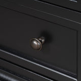 U_STYLE 3-Drawer Storage Wood Cabinet, End Table with Pull out Tray WF319367AAB