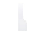 Night Stand with Bookshelf, Night Stand with 2 Storage Drawers for Bedroom 54152433