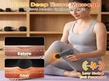 Massage Gun, Portable Percussion Muscle Massager with 6 Speed Levels, 5 Interchangeable Massage 78145924