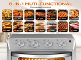 Plum Chef Air Fryer Oven 27.5QT, 6-in-1 Countertop Oven, Air Fry, Bake, Broil, Toast, Warm, W1002P415391