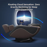 "Luxury Meets Technology! Zero Gravity Massage Chair with SL-Track, Shiatsu, Heated Back & Calves, W3327P296152