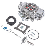 Mechanical Secondary Carburetor 4-Barrel Silver Fit for BR-67202 950 CFM Aluminum 97579627