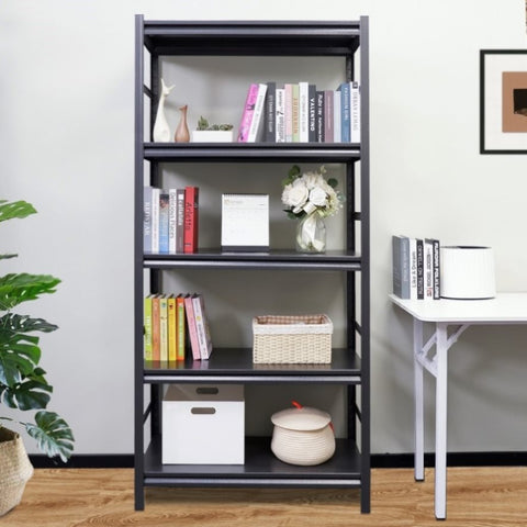 ZUN Adjustable Heavy Duty Metal Shelving - 5-Tier Storage Shelves, 2000LBS Load, Kitchen, Garage, Pantry 44333229