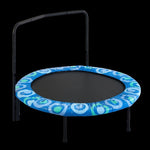 ZUN XTP002 Assembled children's trampoline happy expression outdoor and indoor for kids age 3 - 7 W1711P180849