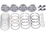 4 x Piston & Rings Kit For Kia Soul Forte Forte5 Hyundai Tucson Elantra 2.0L L4 2014-2018 43999802