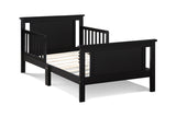 Connelly Reversible Panel Toddler Bed Black/Vintage Walnut B02257225
