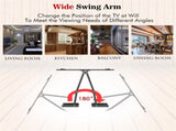TMSS-104 32"-70" Corner Full Motion Articulating TV Wall Mount Bracket Max Weight 50Kg VESA 600*400 75822162