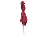 6 x 9ft Patio Umbrella Outdoor Waterproof Umbrella with Crank and Push Button Tilt without flap for 31191608
