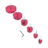 04529 PPRK6 Plastic Pipe Fitting Reamer 6 Piece Kit Fit for Standard 1/2" Drills PPR75 PPR100 PPR150 96864308
