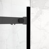 56"-60"W x 70"H Frameless Shower Door, Sliding Shower Door, with Premium 5/16" Thick Tempered W2011P197887