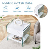 Bedside table with drawers. The board surface is MDF with white grain sticker, and both sides are W1512P348777