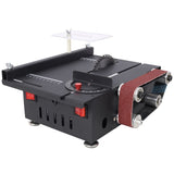 Mini Table Saw,Belt Sander,4pcs Blades,10pcs Sanding Blet,7 Gear Adjustable 0-90&deg Angle, Available W465P200266