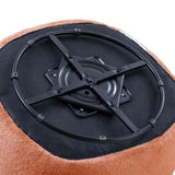 360&deg Swivel Mid Century Modern Curved Sofa, 1-Seat Cloud couch Boucle sofa Fabric Couch, Orange W876P199948