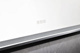 84in. W x 48in. H Oversized Rectangular Black Framed LED Mirror Anti-Fog Dimmable Wall Mount W1272112588