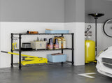 6-Tier disassembly and free assembly NSF-Certified Steel Wire Shelving with Wheels 51704284