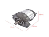 Hydraulic Gear Pump 0.27 CID 1-4 GPM 5/8" Keyed Shaft CCW Rotation SAE A-2 Bolts Cast Iron Flange 05447463