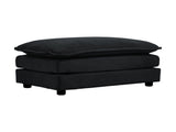 Chenille Fabric Ottomans Footrest to Combine with 2 Seater Sofa, 3 Seater Sofa and 4 Seater Sofa, W714P179457