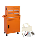 Tool Chest, 5-Drawer Rolling Tool Storage Cabinet with Detachable Top Tool Box, Liner, Universal W2660P287617