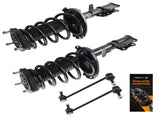 4PCS Rear Struts Shocks Sway Bar End Links fit for Toyota Highlander 2004-2007 FWD 88874838
