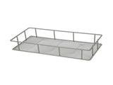 Over-the-Toilet Bathroom Storage Shelf Unit Set with Space Saver, Basket and Hooks, Satin Nickel, 70750030