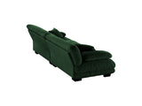 Cloud Couch 2 Seater Sofa for Living Room, Chenille 2 - Seat sofa with 2 Lumbar pillows and 2 throw 04084939