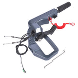 Steering Control Tiller Handle Assembly with Safety Rope Fit for Yamaha 2 Stroke 40HP Outboard E40X 37956262