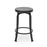 ZUN COUNTER STOOL 2pcs/set 59130.00BBLK