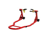 Motorcycle Stand Lift 440lbs Front Rear Combo Stand Lift Stand Front Wheel Fork Stand Rear UK Fork W1102P336230