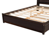 Full Bed with Trundle,Bookcase,Espresso W50446125