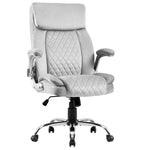 ZUN Swivel Office Room Chair Executive Desk Chair Velvet W1403P181194