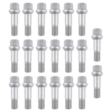 20Pcs Wheel Lug Bolts Nuts Fit for Mercedes-Benz S G M R-Class CL600 CL63 AMG CL65 AMG S350 S430 03939481
